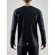 Craft Sport-Langarmshirt Evolve Crew Neck - aus Stretchmaterial - schwarz Herren